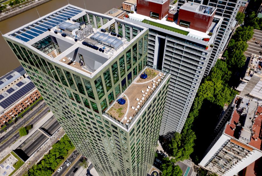 Se inauguró torre Huergo 475