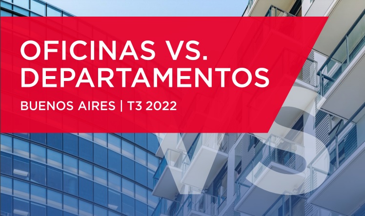 Oficinas VS Deptos: mejora renta residencial