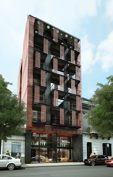 render del proyecto link towers
